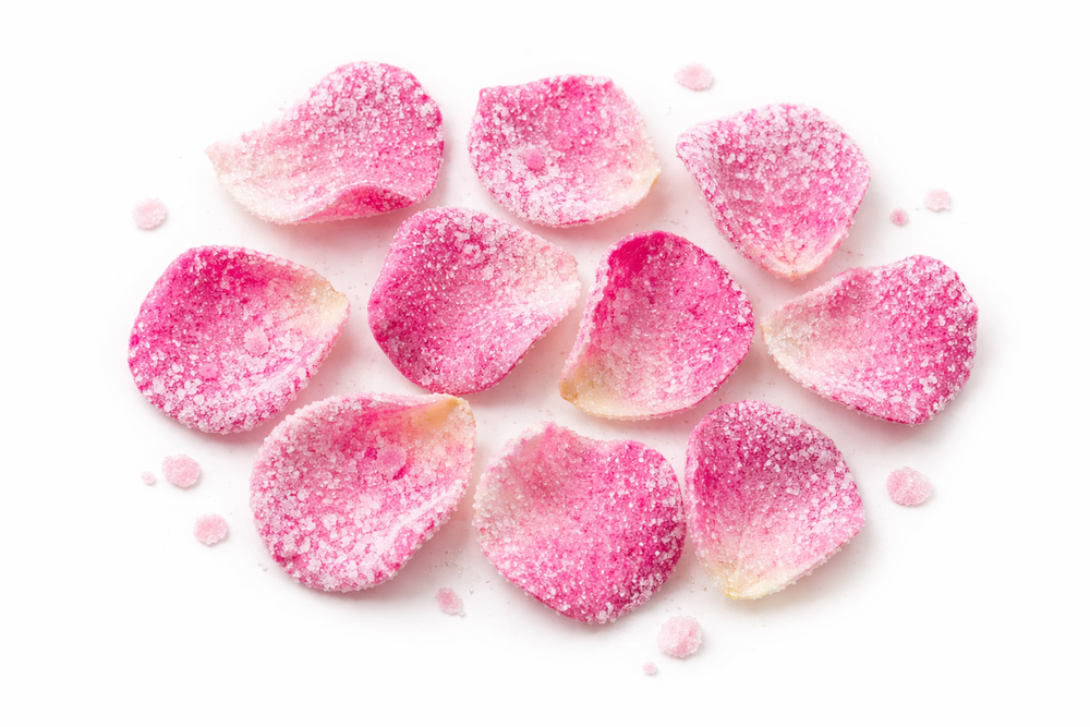 Candied Rose Petals